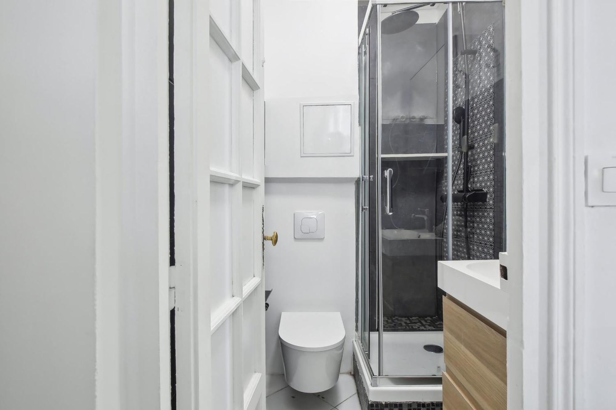 Appartamento Le Marais 1Br Cozy Parigi Esterno foto