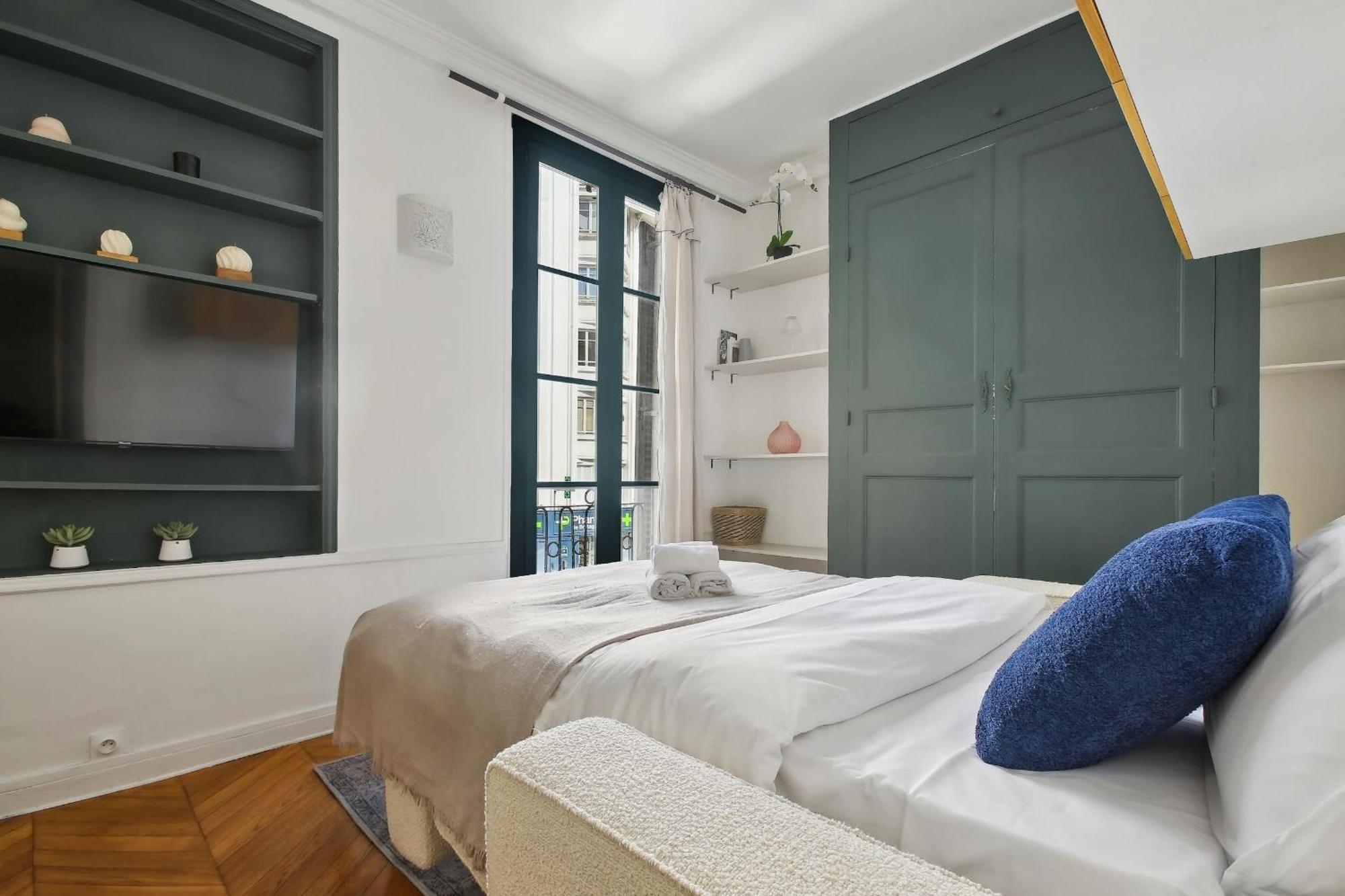Appartamento Le Marais 1Br Cozy Parigi Esterno foto