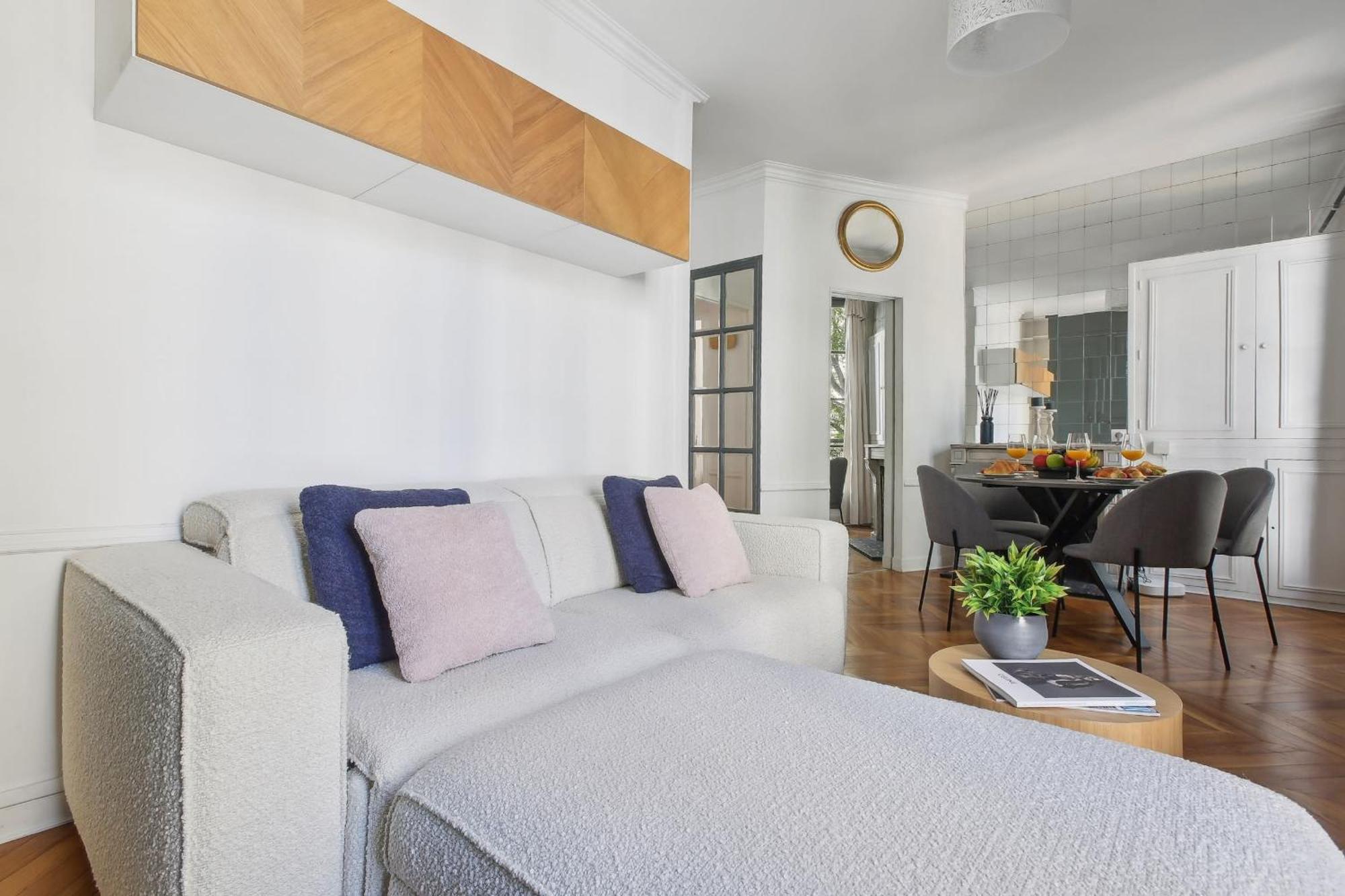 Appartamento Le Marais 1Br Cozy Parigi Esterno foto