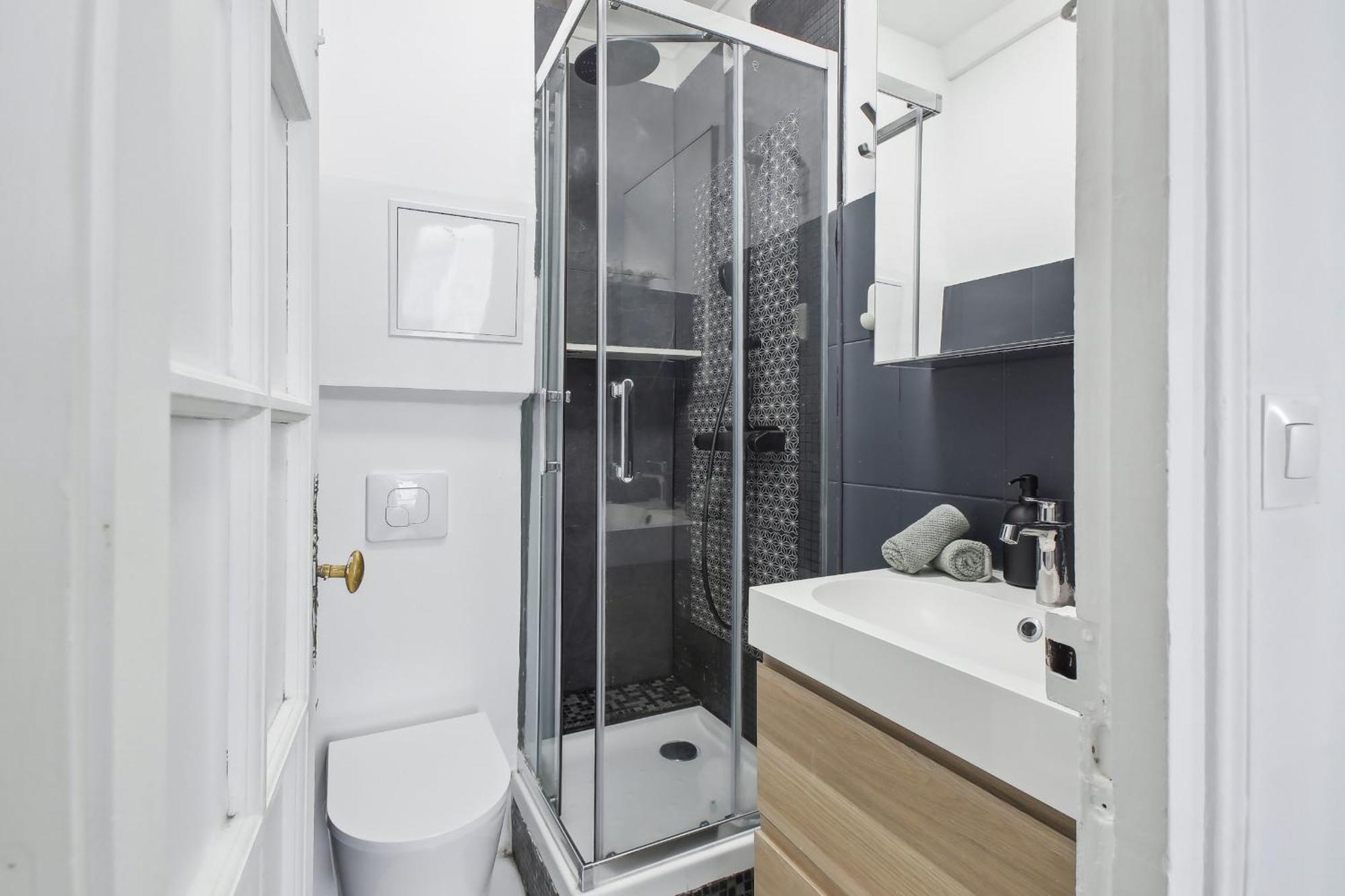 Appartamento Le Marais 1Br Cozy Parigi Esterno foto