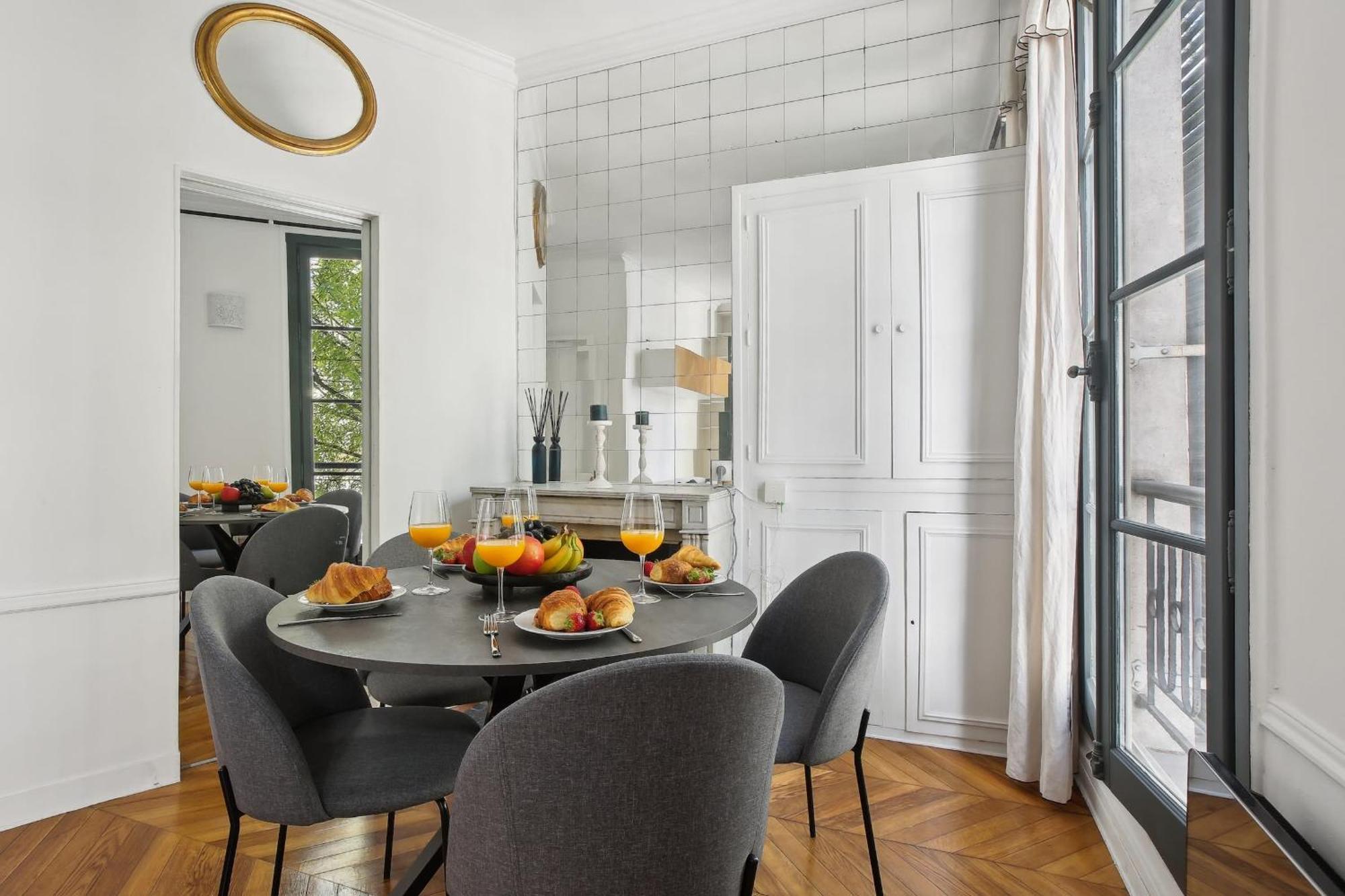 Appartamento Le Marais 1Br Cozy Parigi Esterno foto