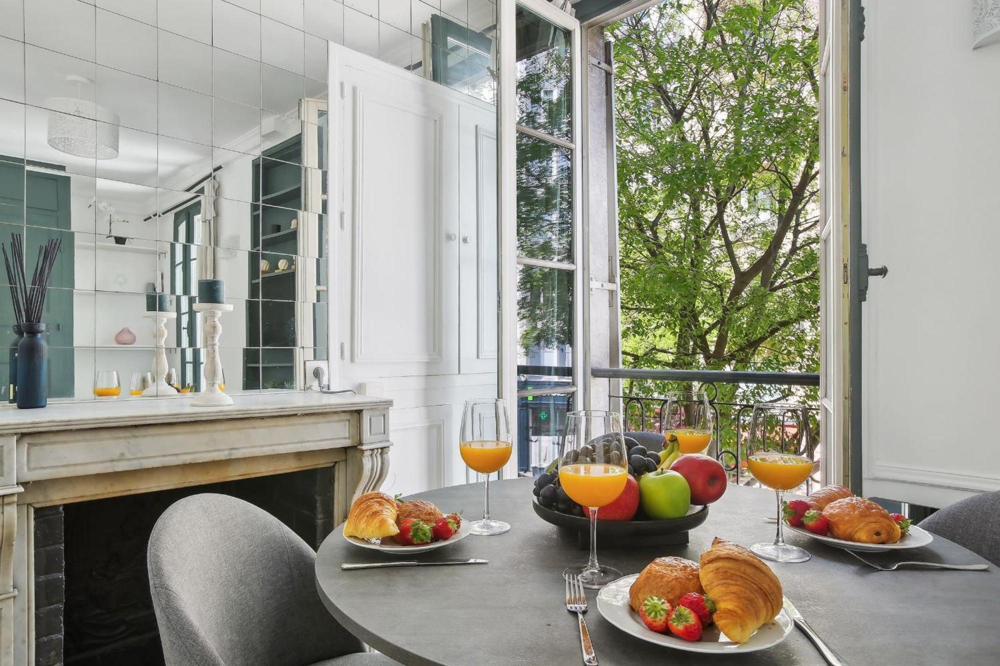 Appartamento Le Marais 1Br Cozy Parigi Esterno foto