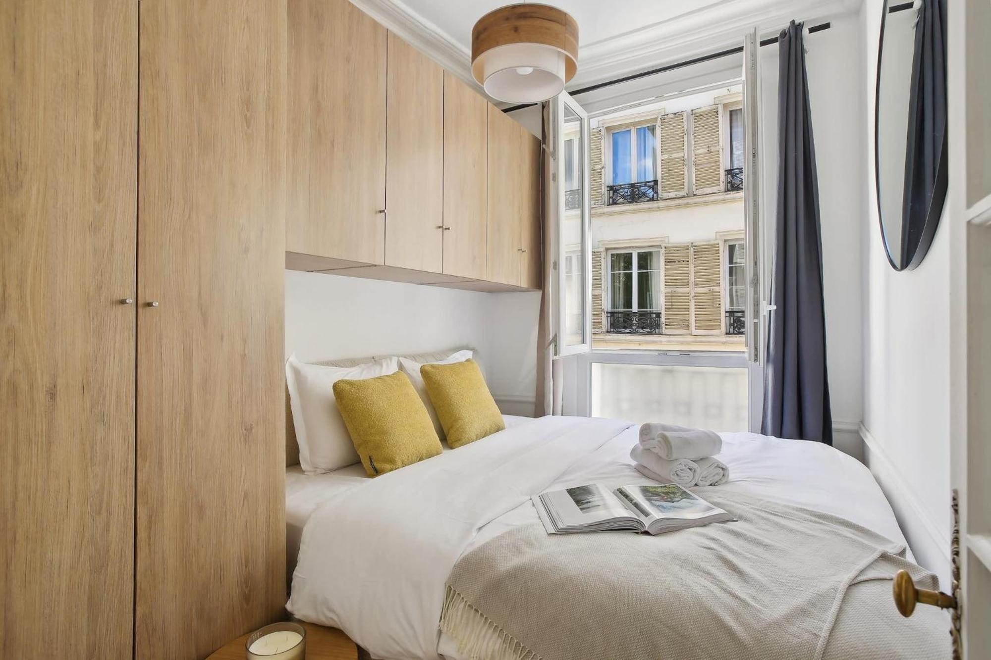 Appartamento Le Marais 1Br Cozy Parigi Esterno foto